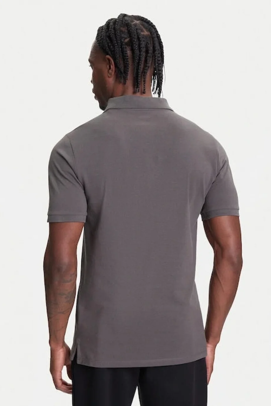 Guess Beppe Erkek Antrasit Aktif Slim Fit Polo T-Shirt Z5YP02K9WF1-G9I4