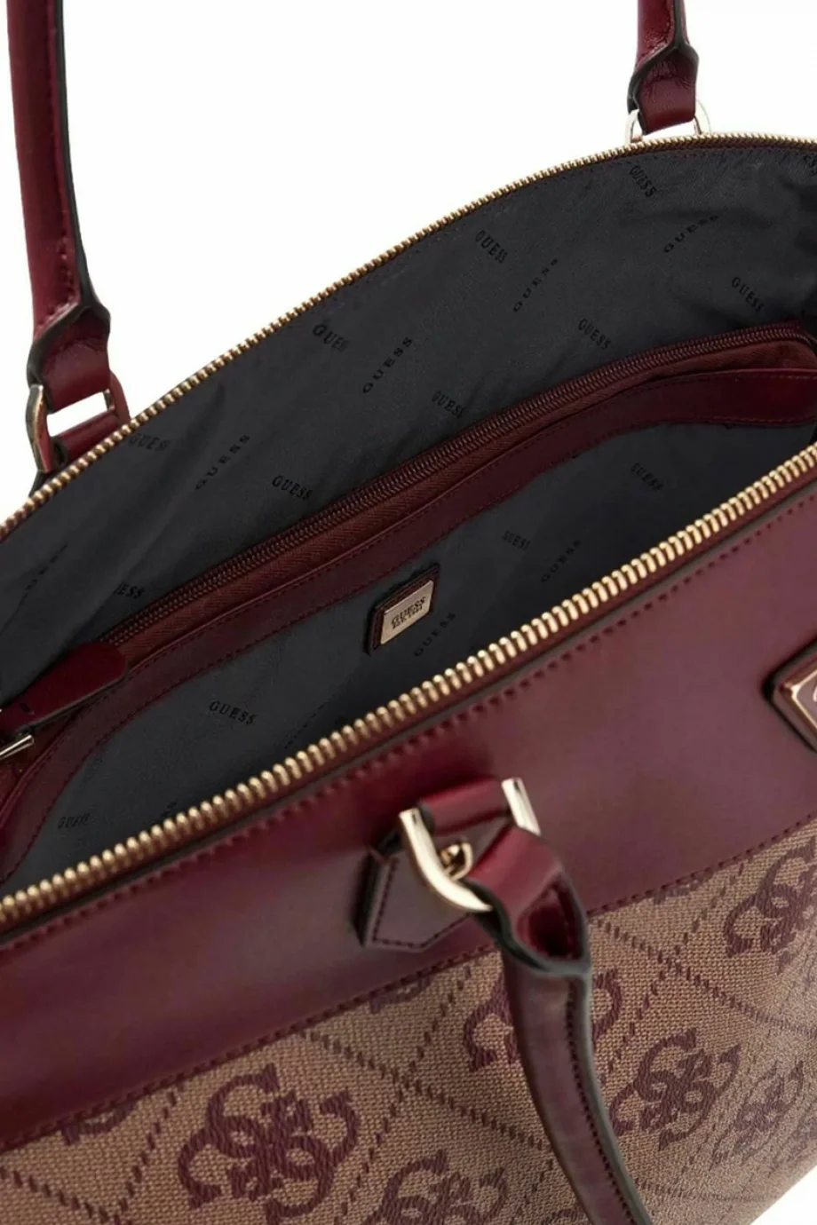 Guess Berta Deluxe Dome Kadın Bordo Valiz TWOB8688903-BDL