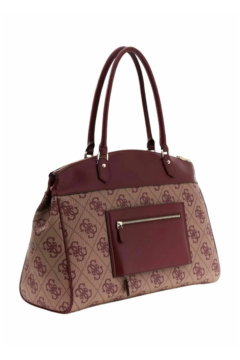 Guess Berta Deluxe Dome Kadın Bordo Valiz TWOB8688903-BDL
