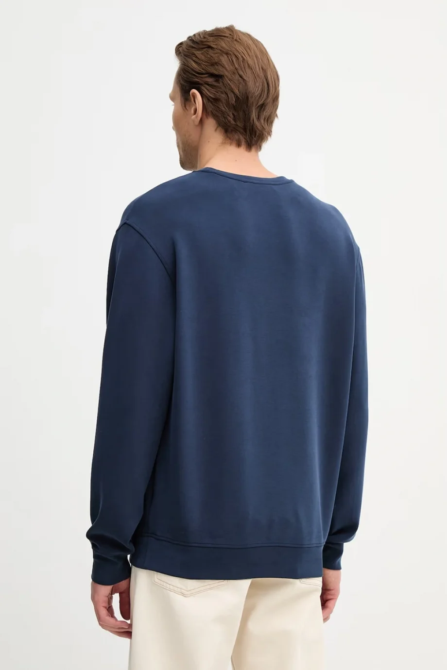 Guess Bisiklet Yaka Uzun Kollu Scuba Luxe Erkek Siyah Sweatshirt M6RQ42KAYM2-G7DC