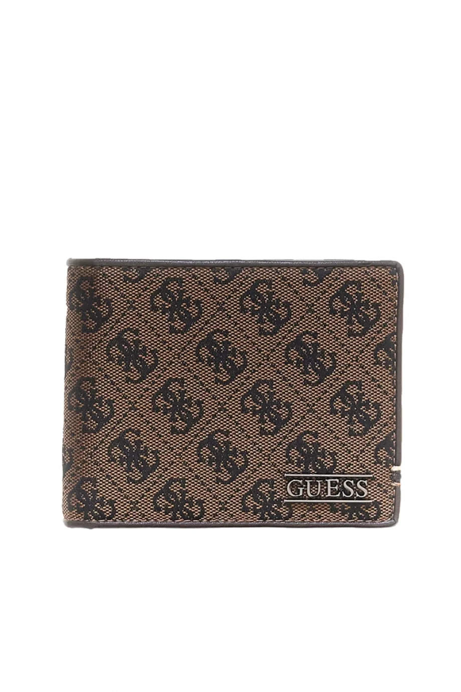 Guess Boston İkiye Katlanır Orta Boy Erkek Kahverengi Cüzdan SMBOLJLEA20-COF