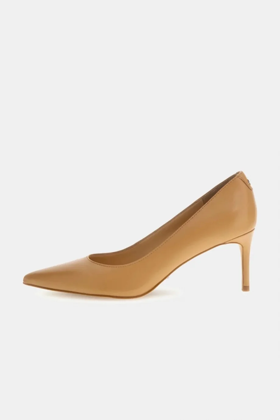 Guess Bravo4 Kadın Gri Deri Topuklu Ayakkabı FLPBV4LEA08-SAND