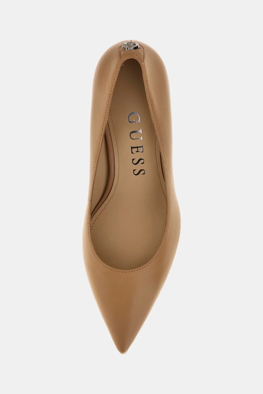 Guess Bravo4 Kadın Gri Deri Topuklu Ayakkabı FLPBV4LEA08-SAND