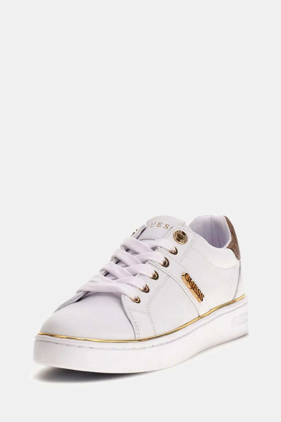 Guess Britz Kadın Beyaz Sneaker FLFBTZELE12-WHITE