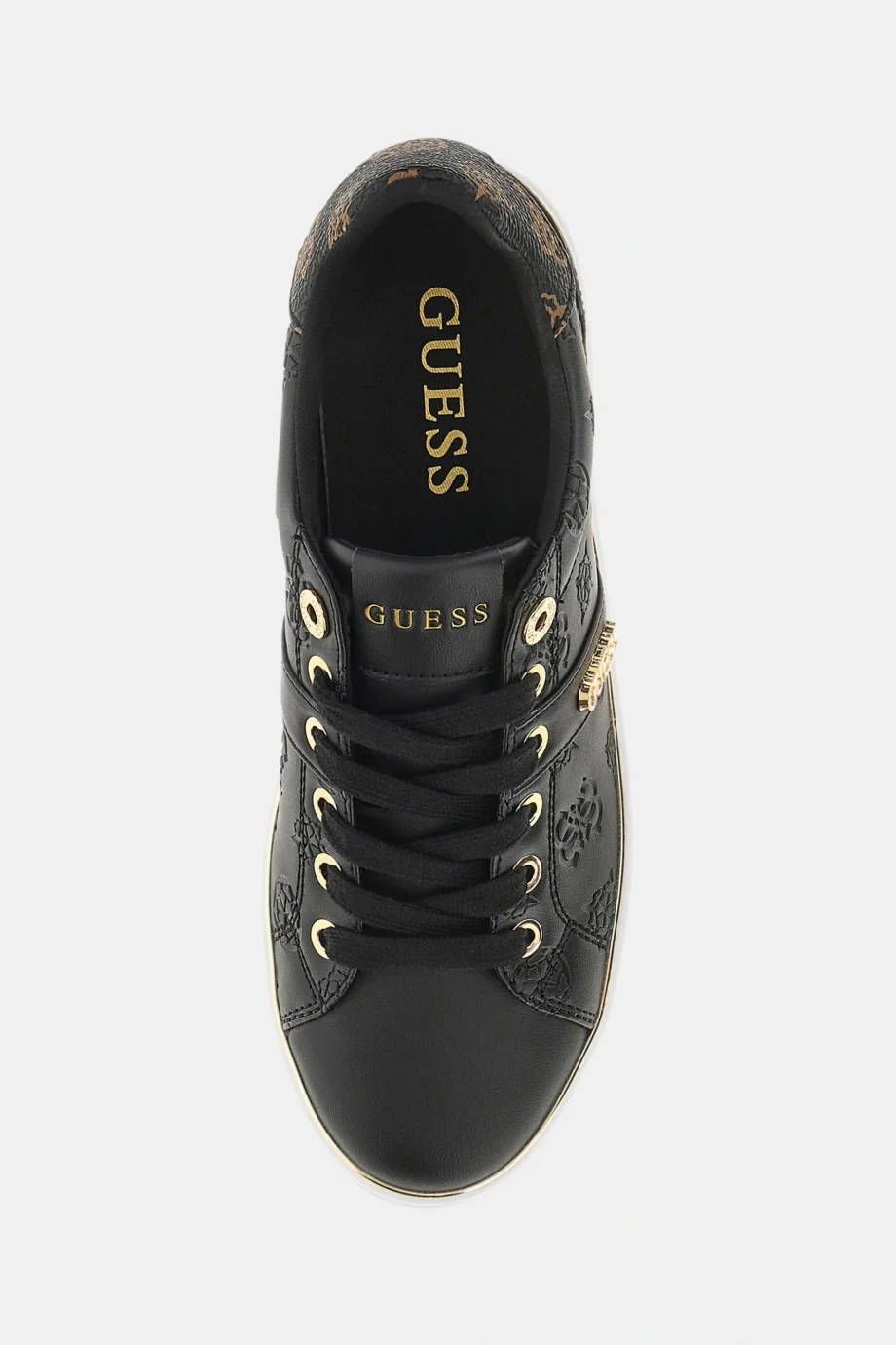 Guess Britz Kadın Siyah Sneaker FLFBTZFAL12-BLACK
