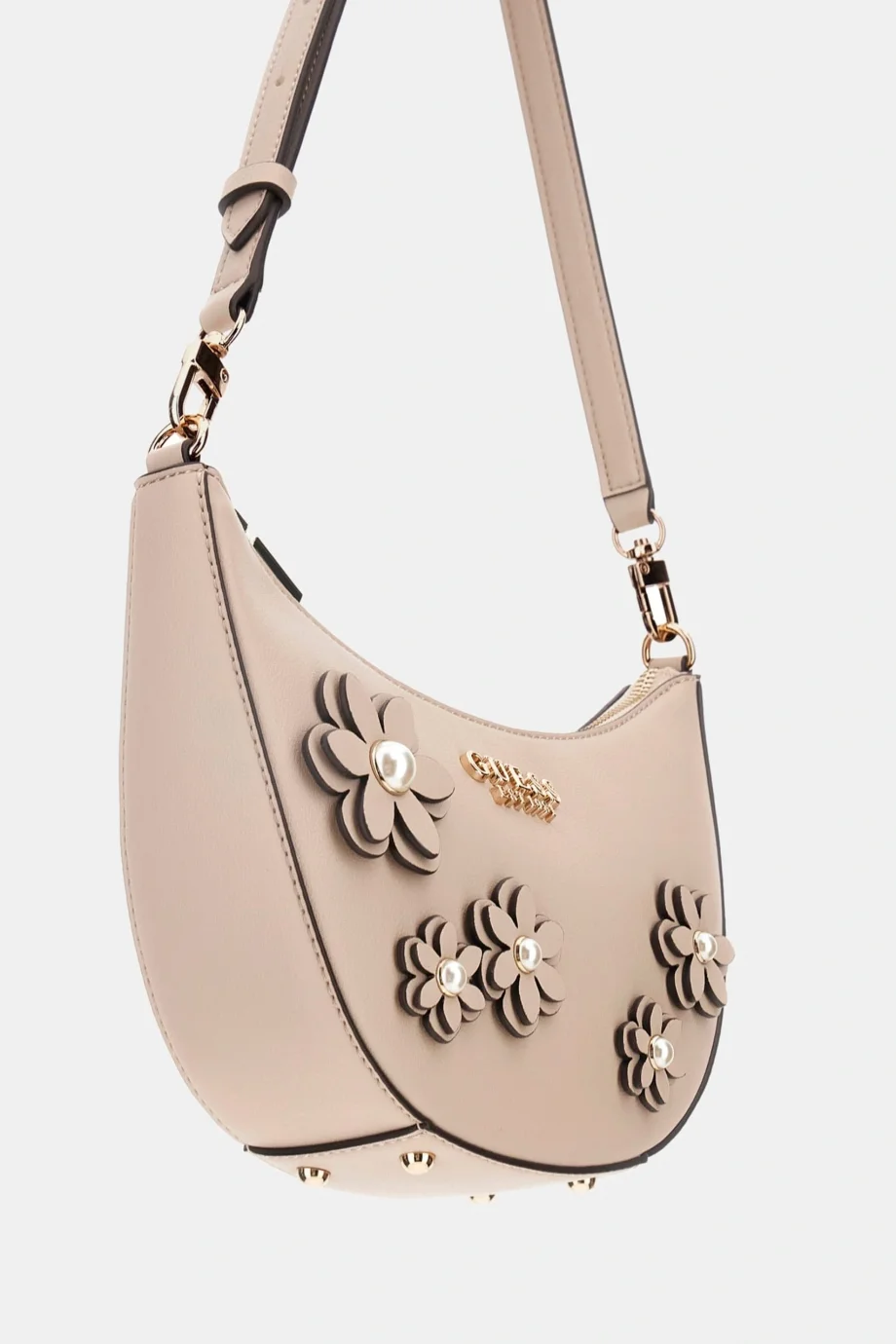 Guess Calista Kadın Krem El Çantası HWBG7330720-SIT