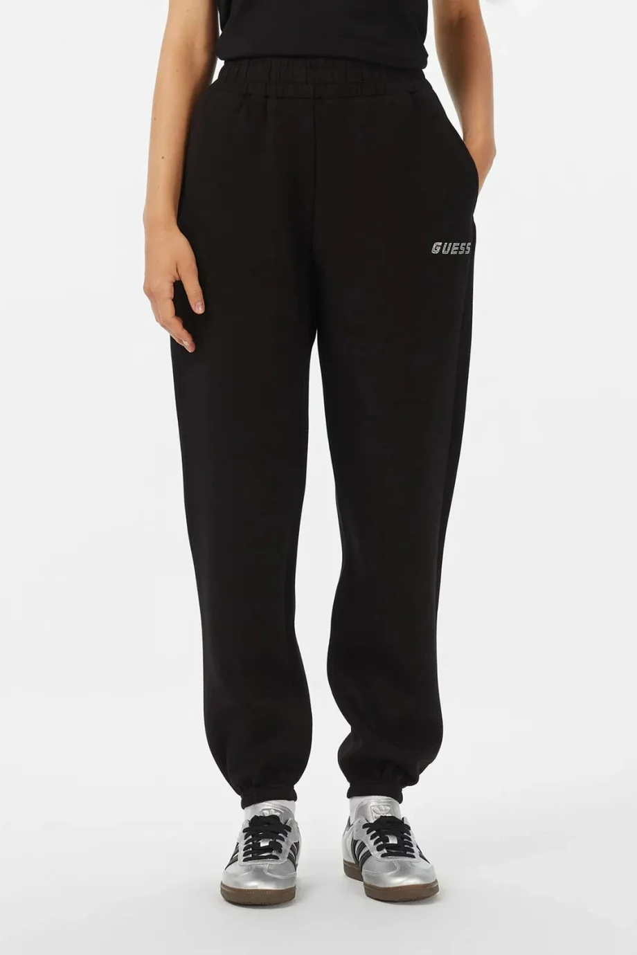 Guess Cecilia Kadın Siyah Aktif Scuba Eşofman Altı V4BB13K7UW2-JBLK