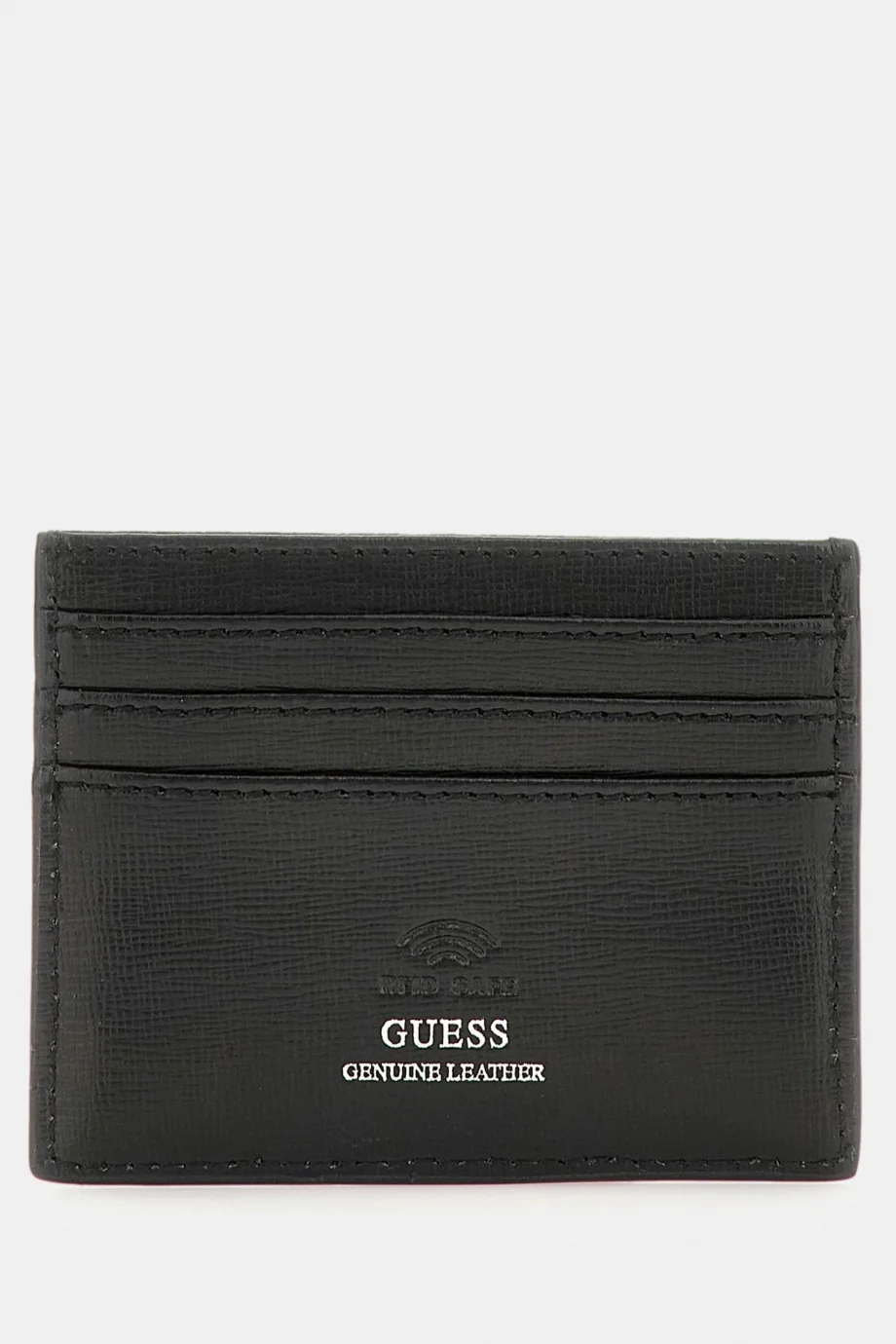 Guess Certosa Erkek Siyah Deri Kartlık SMCSLELEA25-BLA