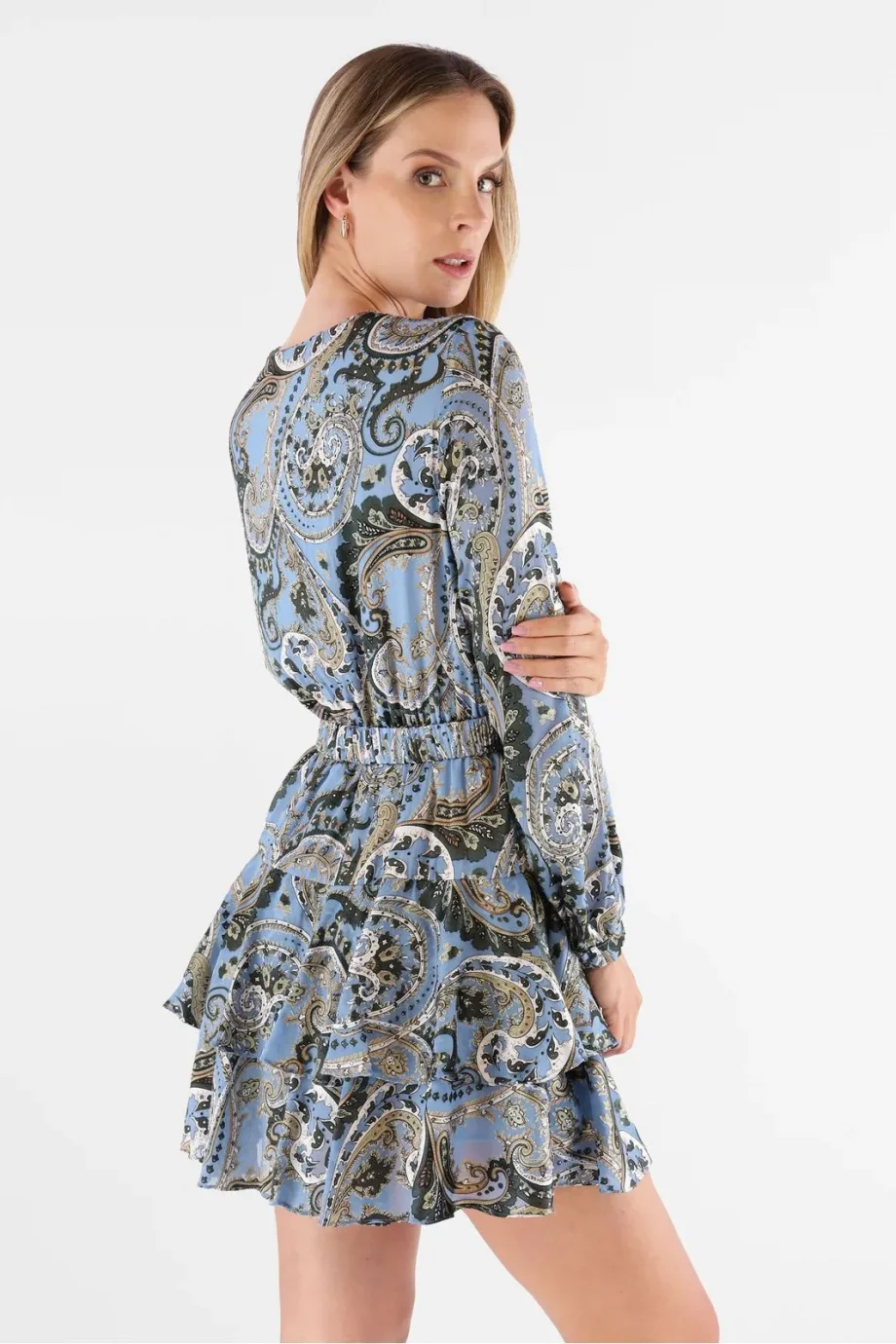 Guess Clarisse Kadın Çok Renkli Elbise W5BK53W2770-PB0P