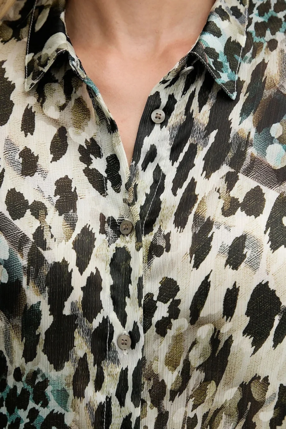 Guess Clouis Kadın Çok Renkli Relaxed Fit Gömlek W5YH0XWDW82-PJ1R