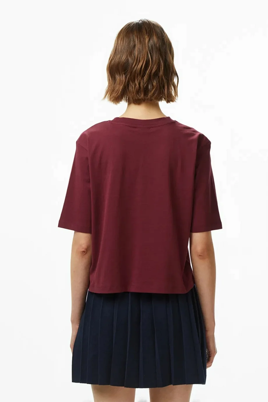 Guess Colette Kadın Mor Aktif Boxy Fit T-Shirt V4BI21I3Z14-G4P2