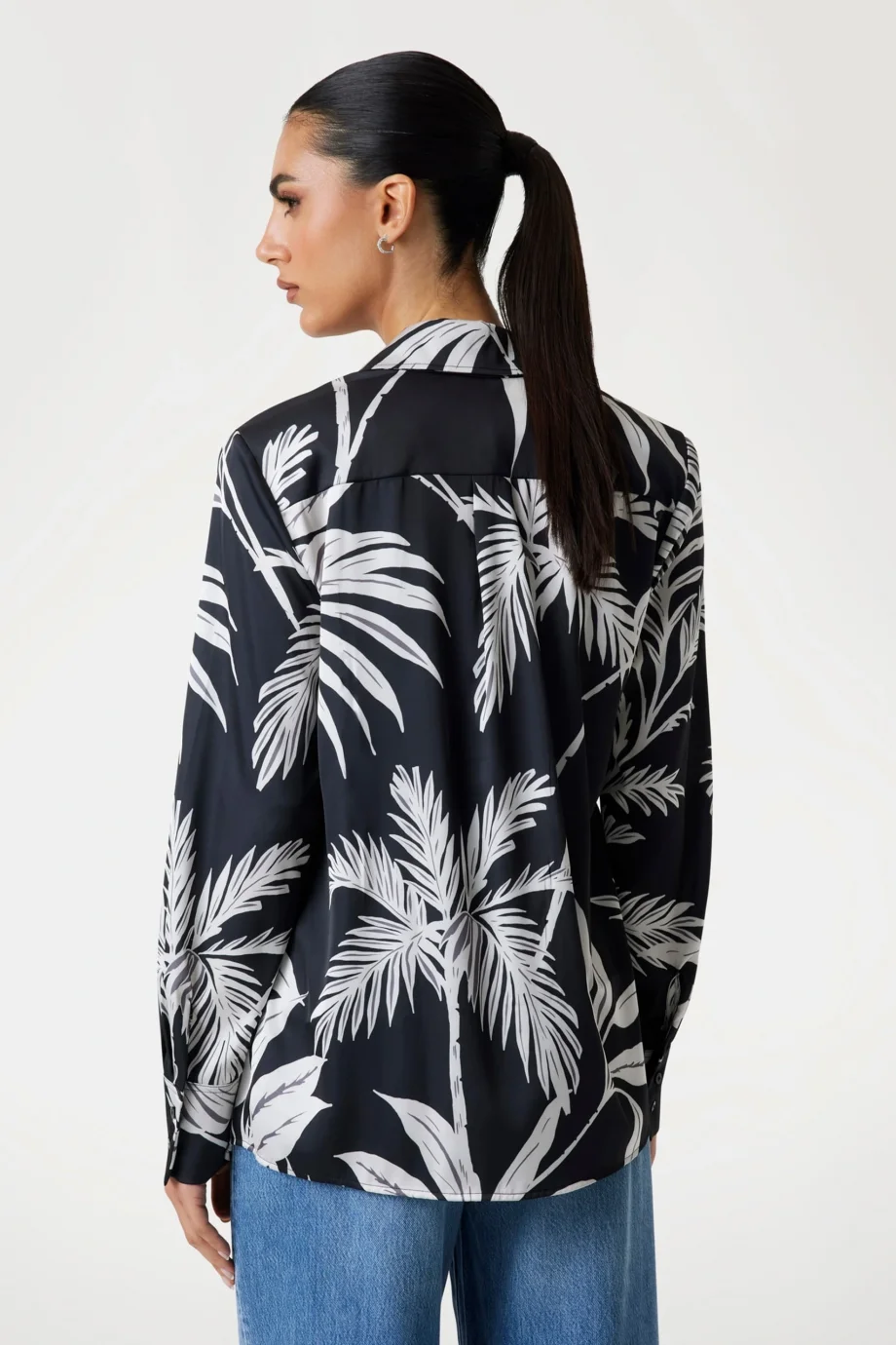 Guess Concetta Kadın Çok Renkli Slim Fit Gömlek W5YH03WF1T2-PJ1S