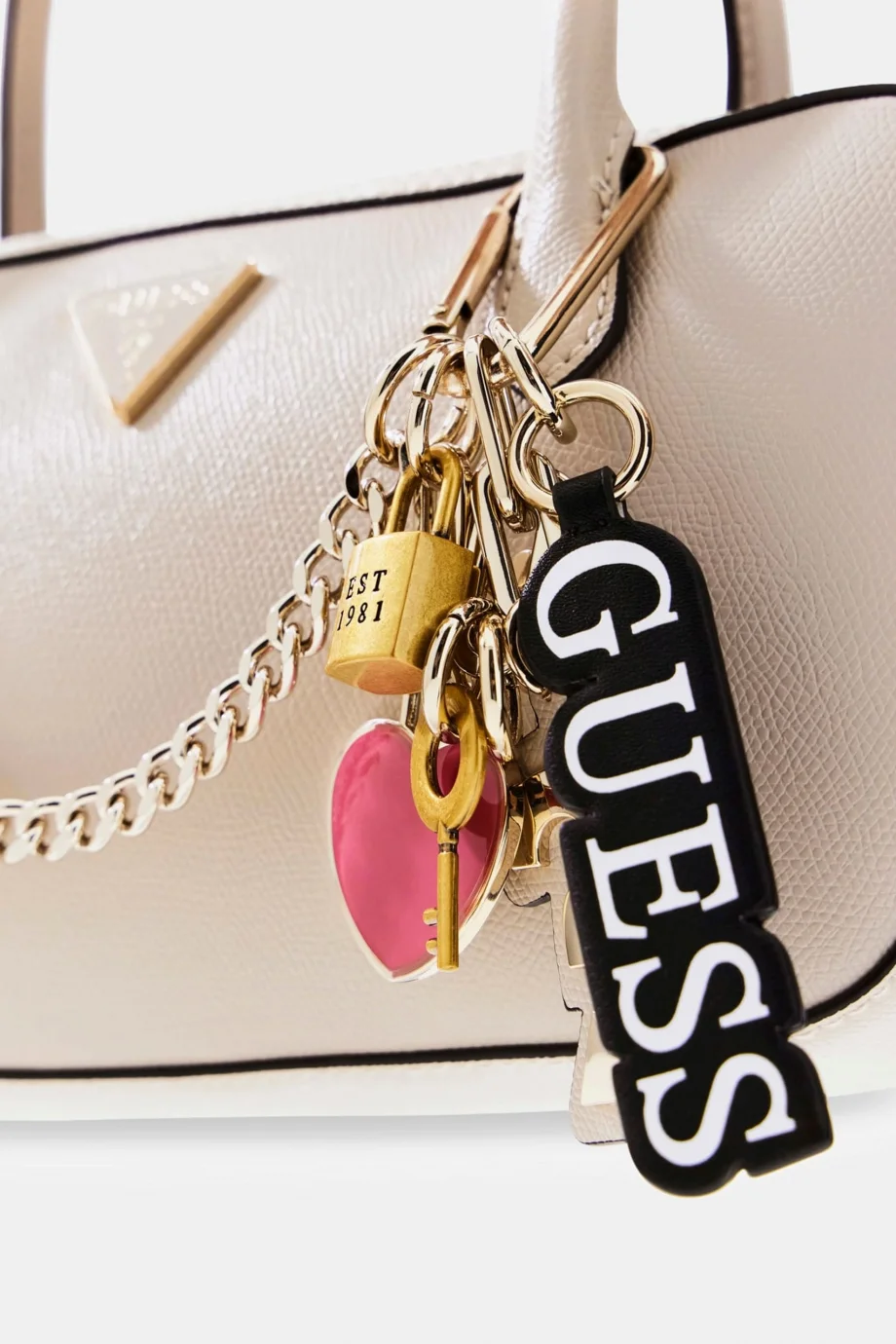 Guess Davina Küçük Kadın Bej El Çantası HWBG9899050-LTA