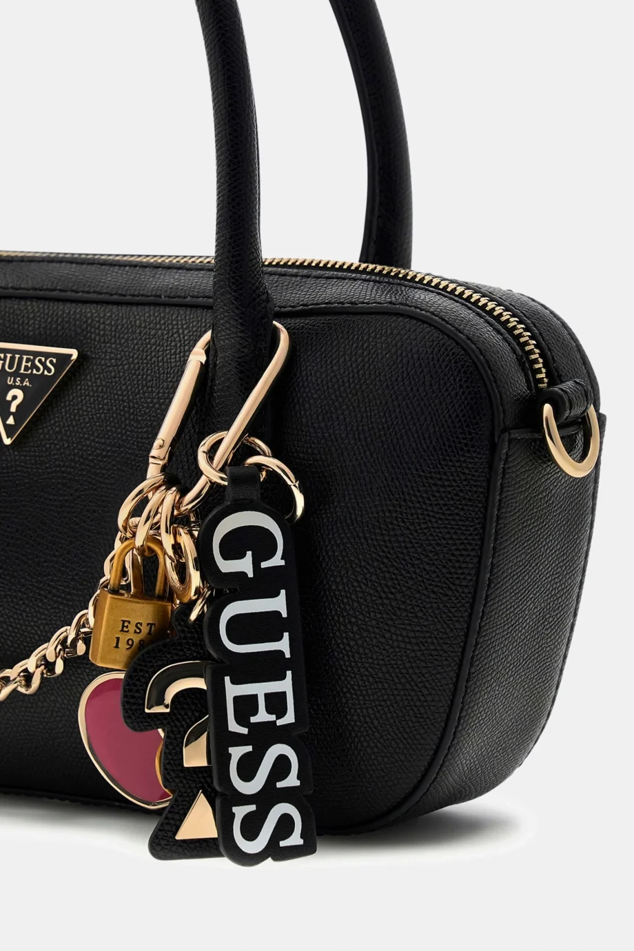 Guess Davina Küçük Kadın Siyah El Çantası HWBG9899050-BLA