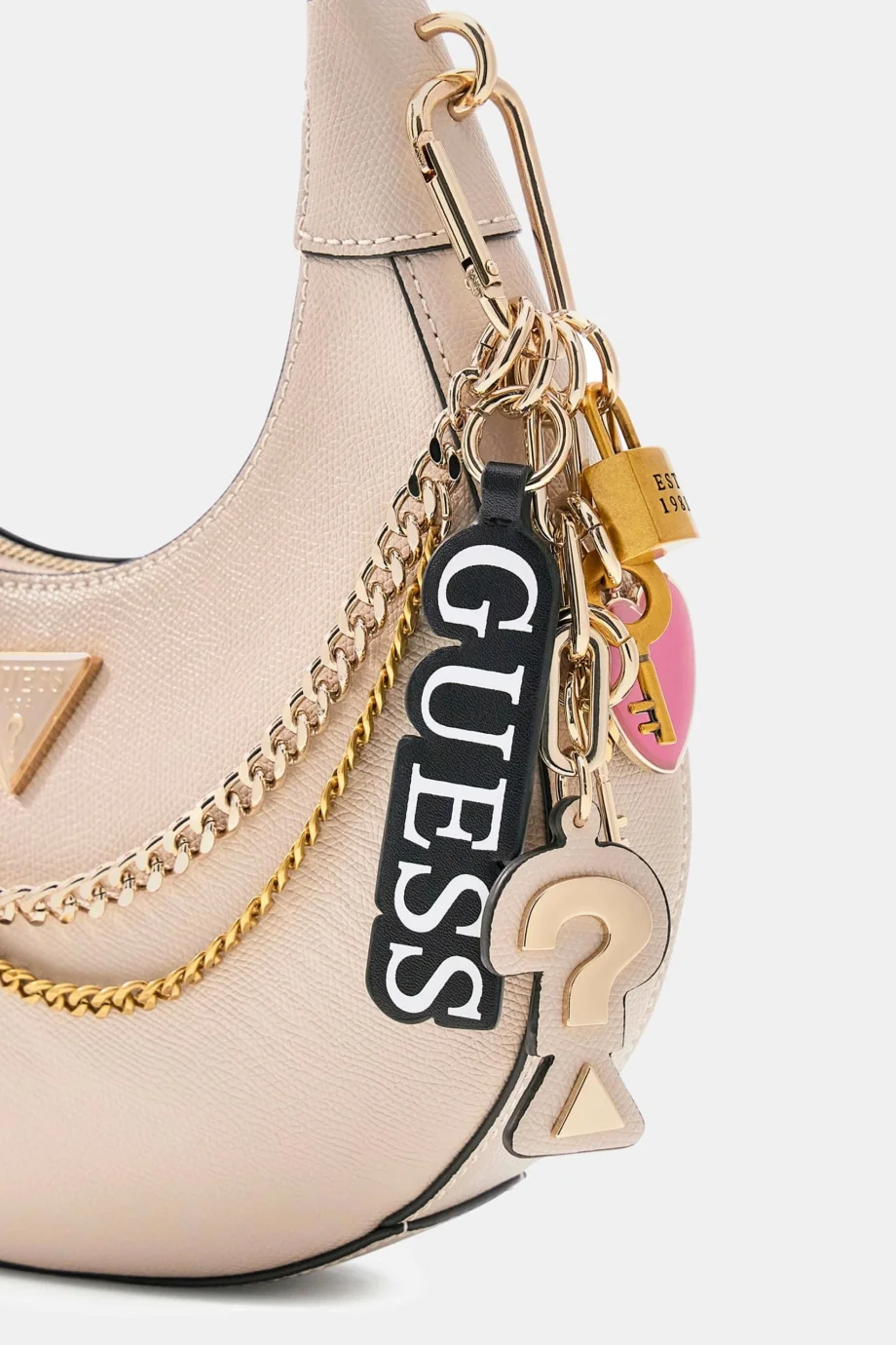 Guess Davina Omuz Kadın Bej Omuz Çantası HWBG9899180-LTA