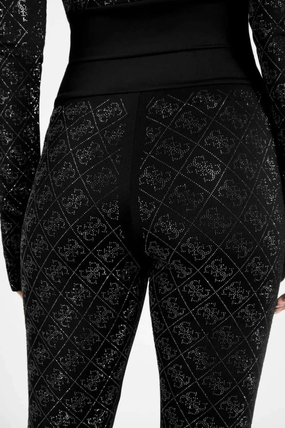 Guess Debby Kadın Siyah Pantolon W5BB73K7182-JBLK