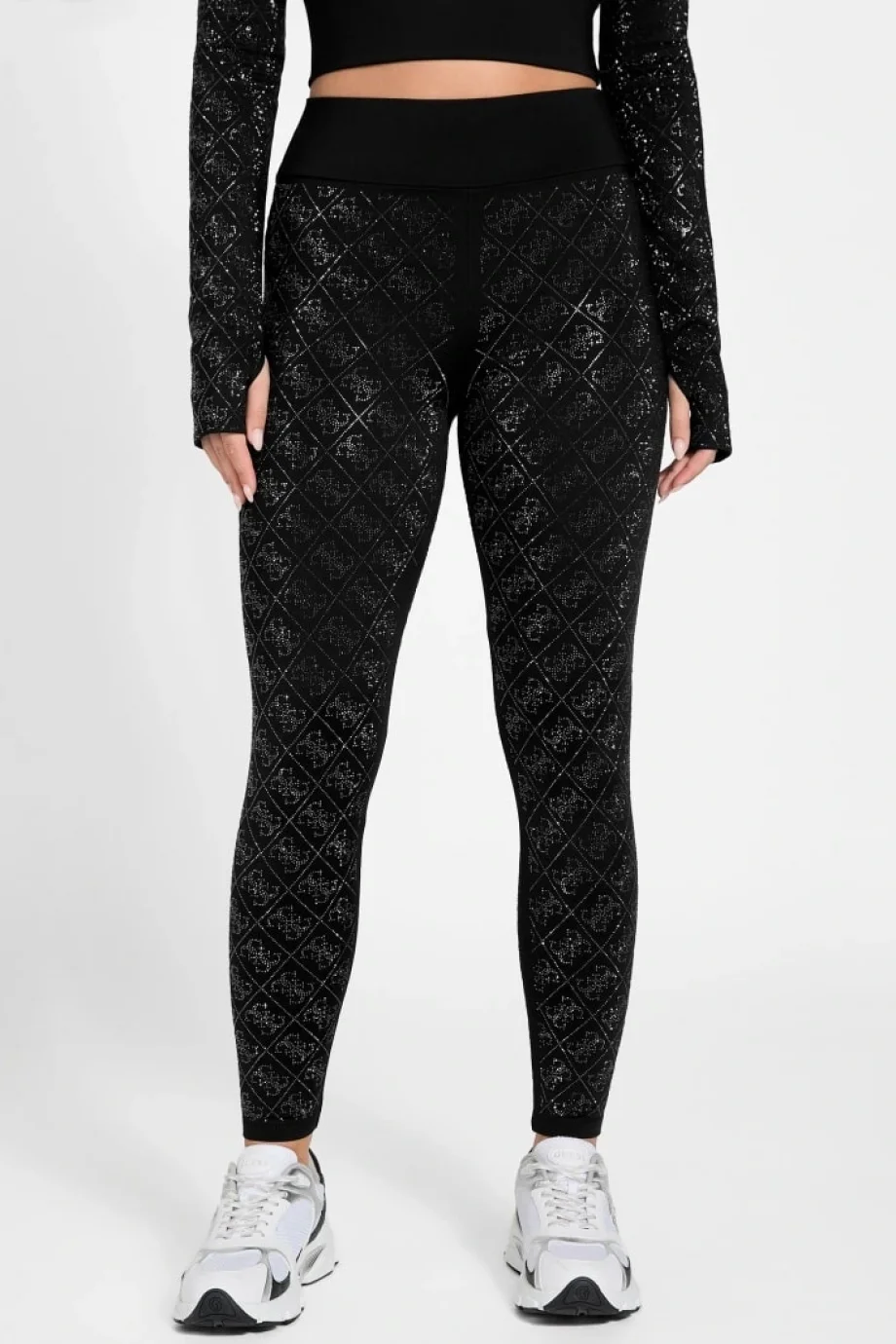 Guess Debby Kadın Siyah Pantolon W5BB73K7182-JBLK