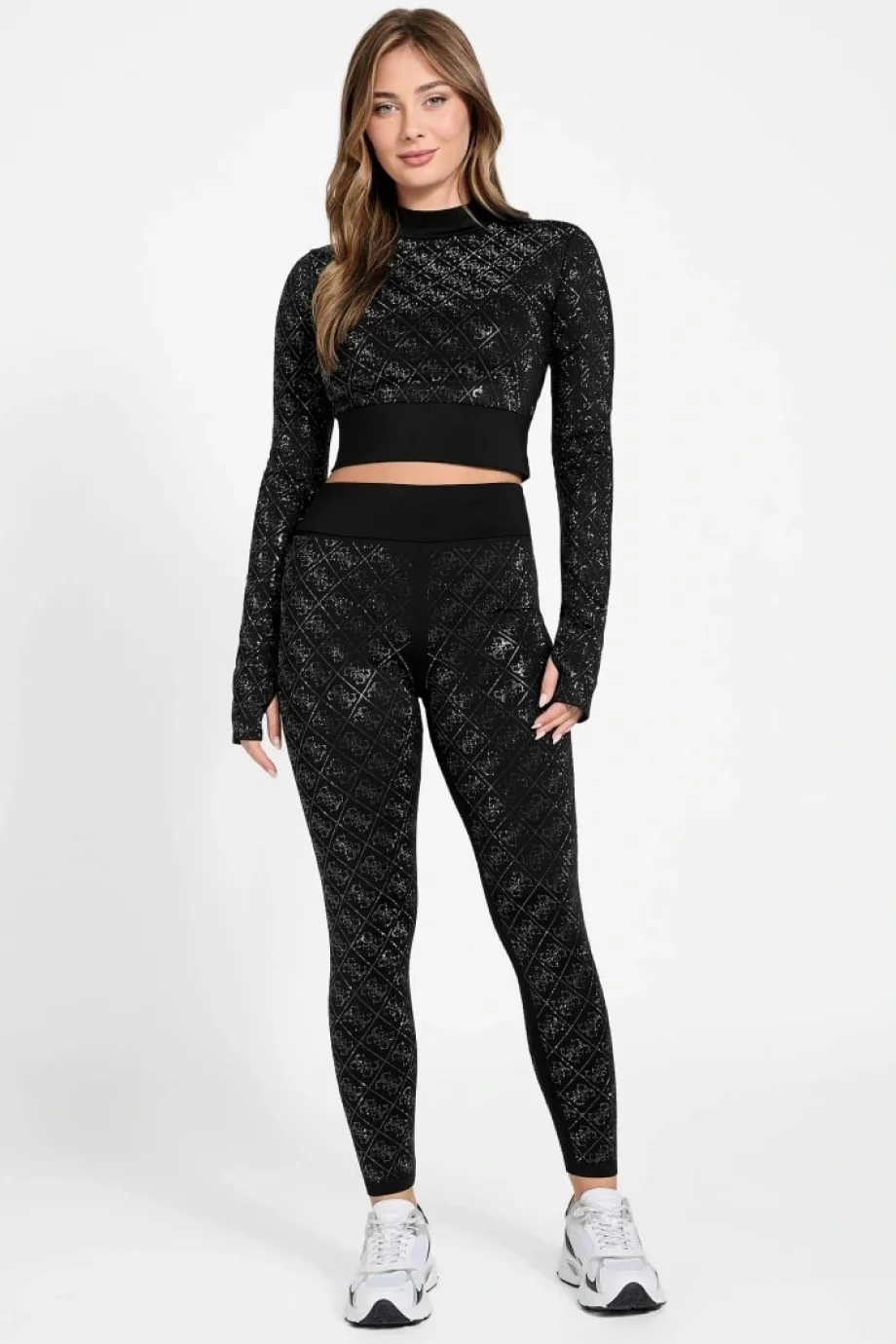 Guess Debby Kadın Siyah Pantolon W5BB73K7182-JBLK