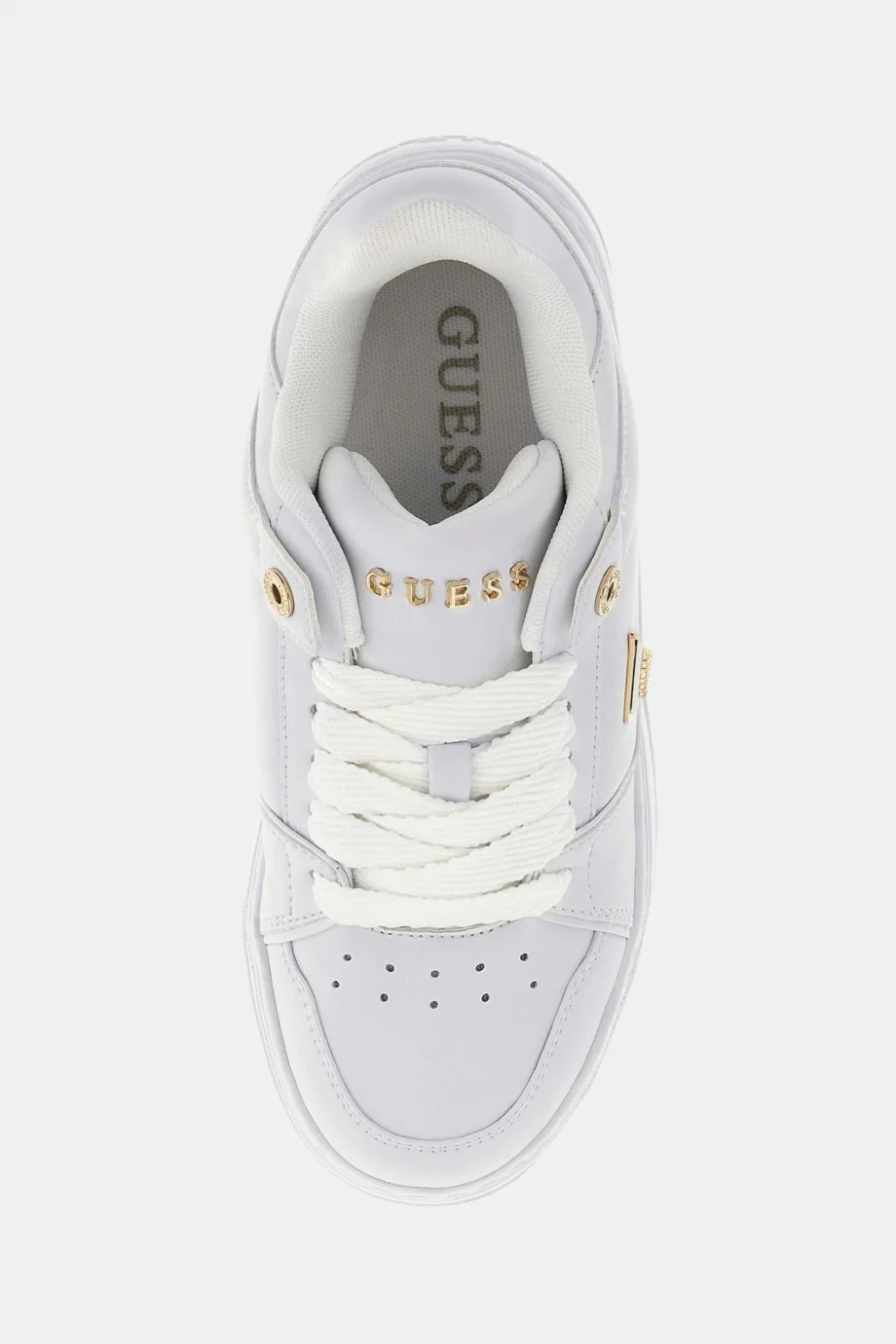 Guess Delove Kadın Beyaz Sneaker FLTDELELE12-WHITE