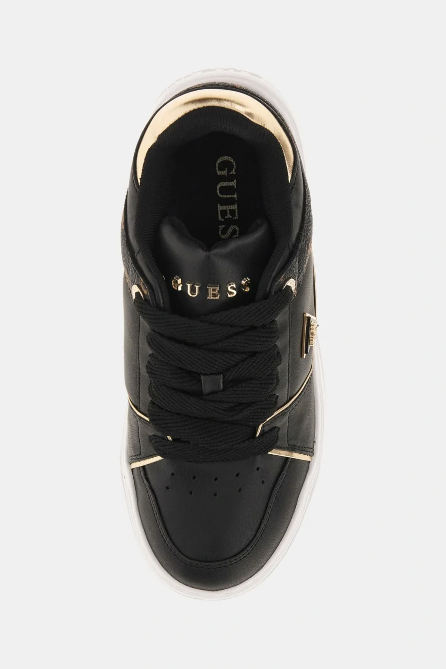 Guess Delove Kadın Siyah Sneaker FLTDELFAL12-BLACK