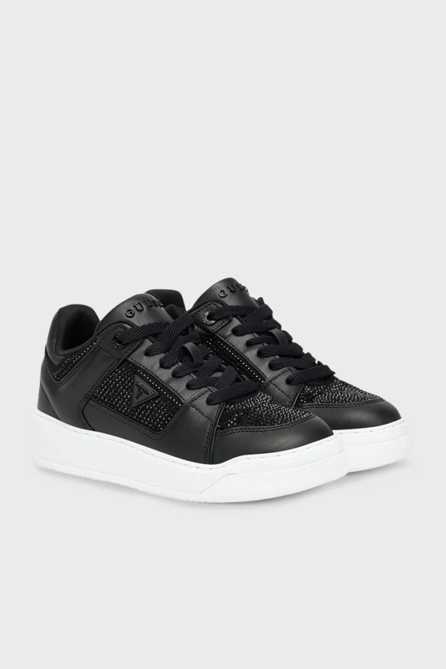 Guess Delove2 Kadın Siyah Sneaker FLTDL2LEA12-BLACK