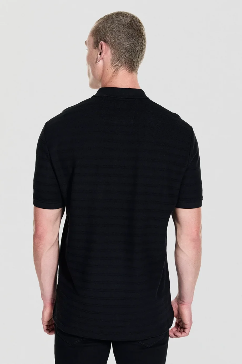 Guess Designed Erkek Siyah Regular Fit Polo T-Shirt M5YP01KCXZ1-JBLK