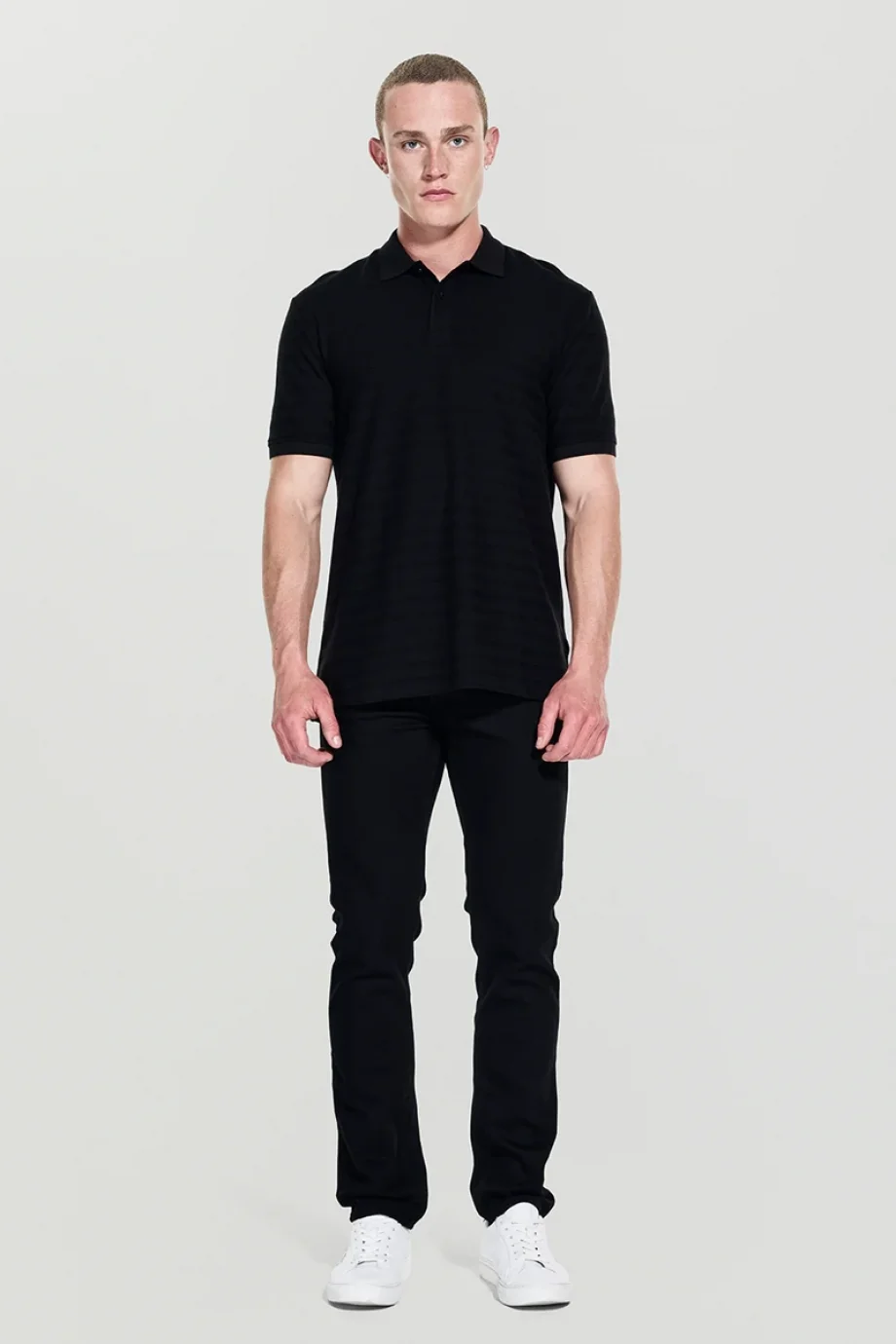 Guess Designed Erkek Siyah Regular Fit Polo T-Shirt M5YP01KCXZ1-JBLK