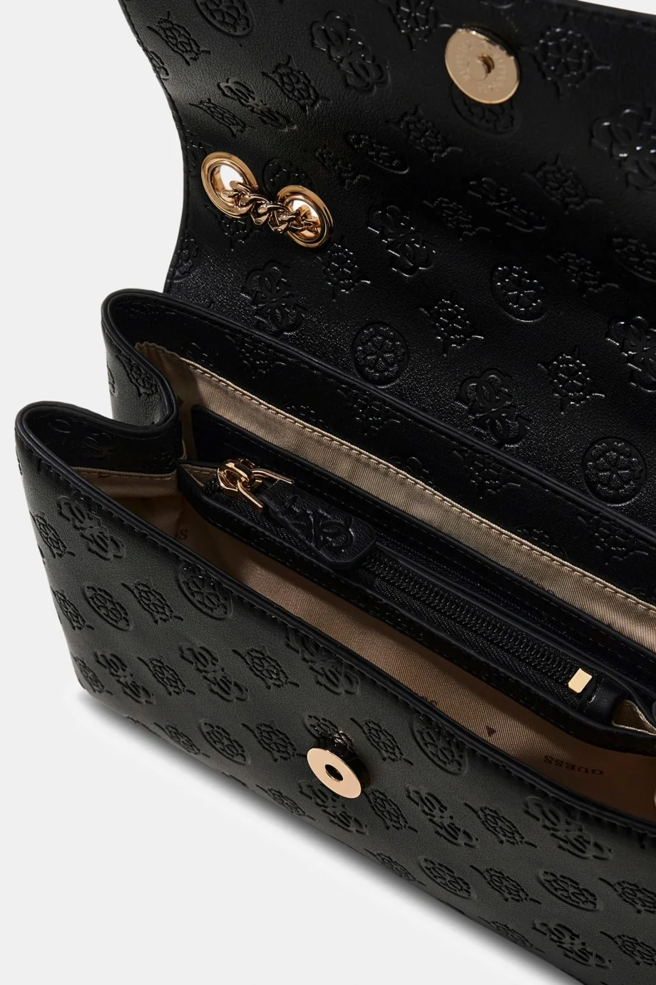 Guess Dita Dönüştürülebilir Çapraz Askılı Kadın Siyah El Çantası HWPD7602210-BLO