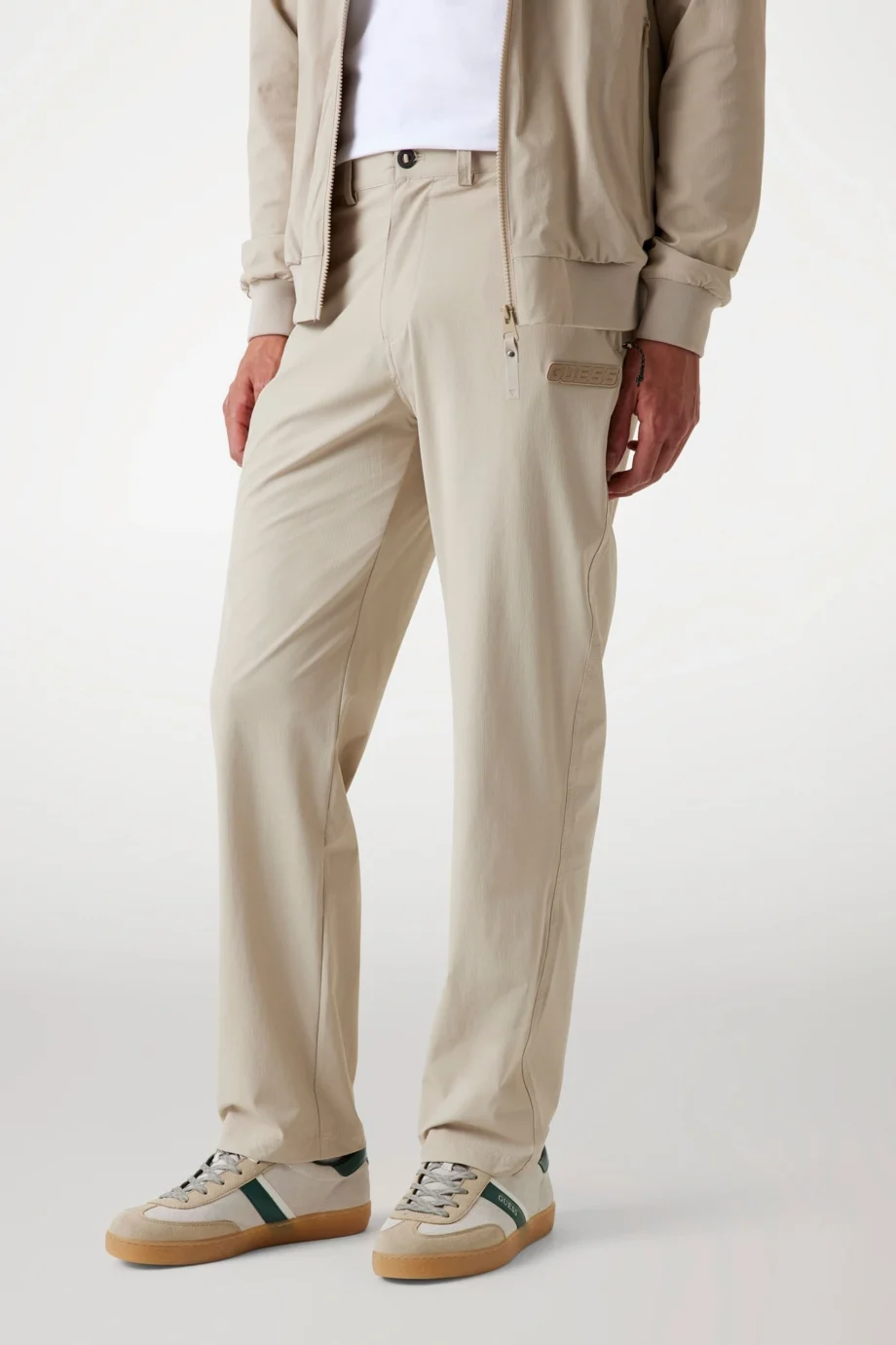 Guess Doro Erkek Bej Aktif Regular Fit Eşofman Altı Z5YB07WH2H0-G1CA