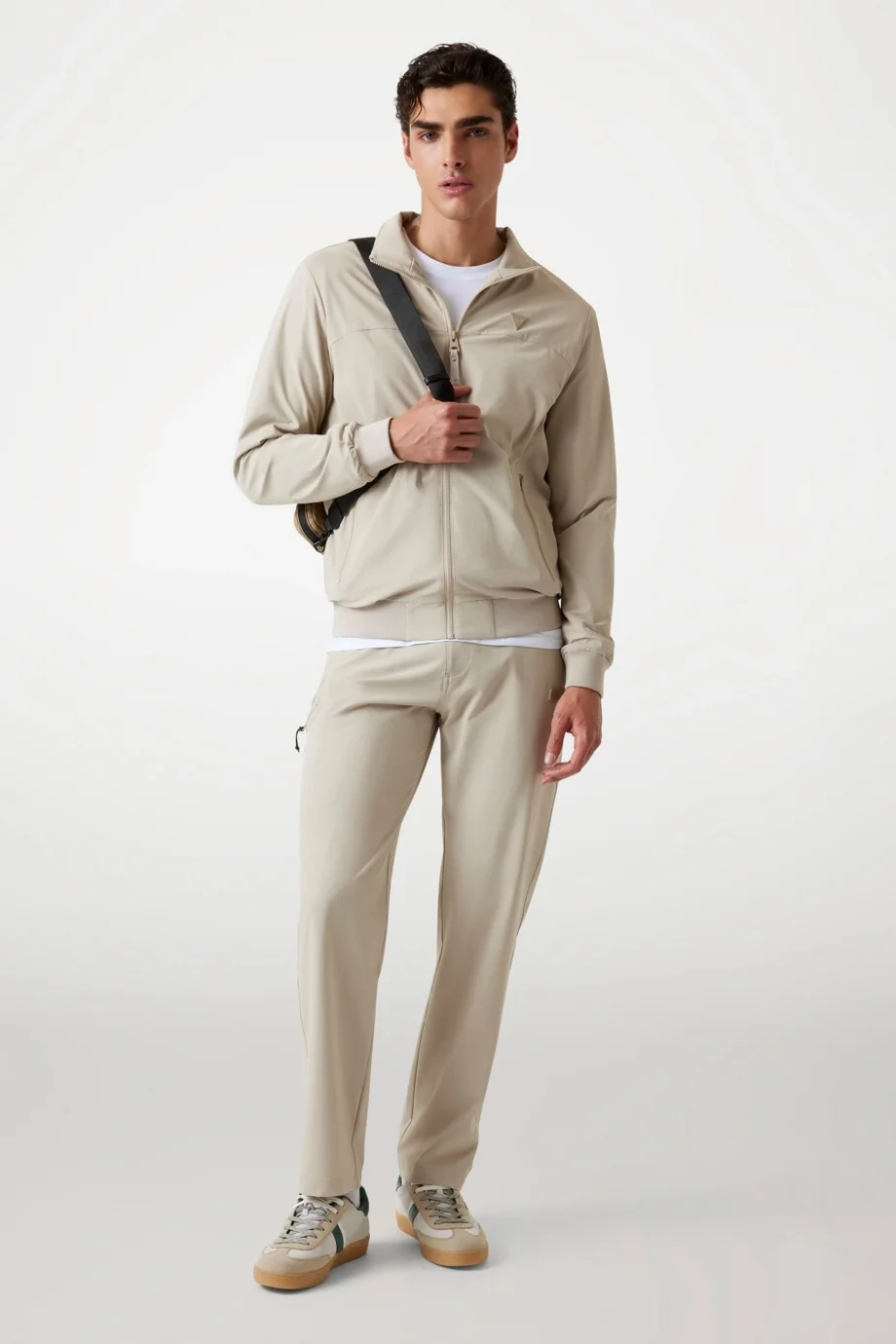 Guess Doro Erkek Bej Aktif Regular Fit Eşofman Altı Z5YB07WH2H0-G1CA