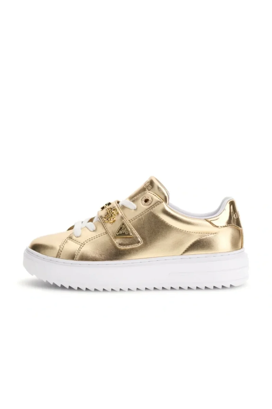 Guess Drift Kadın Sarı Sneaker FLTDRILEL12-PLATI