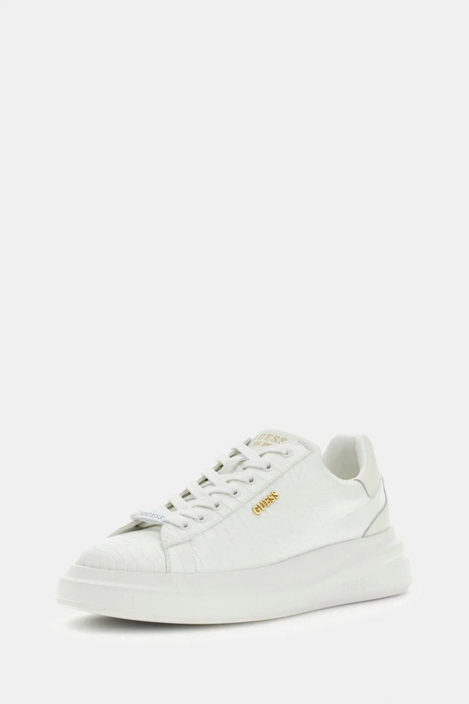 Guess Elba Erkek Beyaz Sneaker FMPELAELE12-WHITE