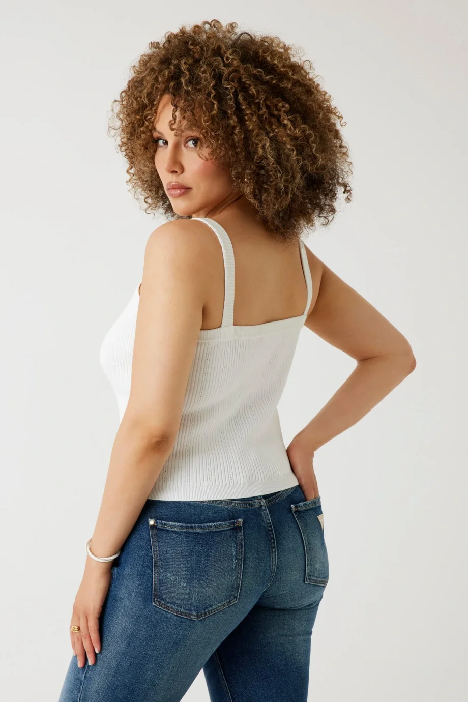 Guess Emmie Kadın Beyaz Triko W5YR10Z0130-G012