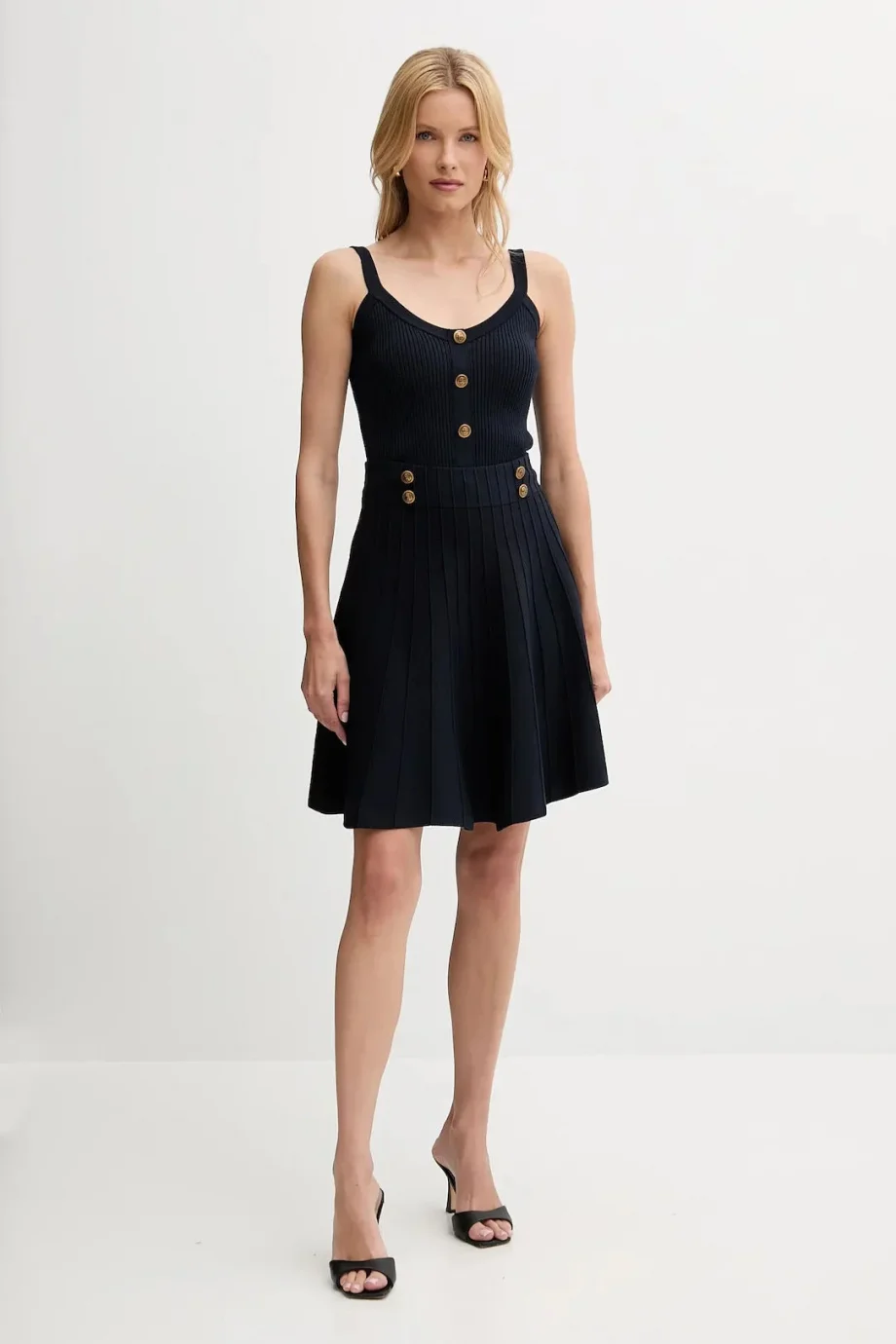 Guess Emmie Kadın Lacivert Triko Etek W5YD65Z0130-G7V2