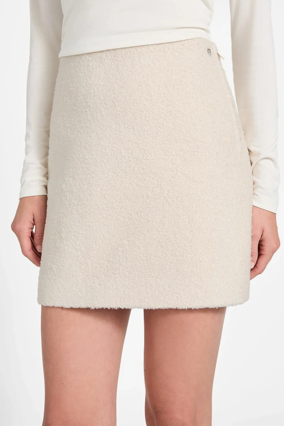 Guess Erin Kadın Bej Kalem Etek W5BD68W2392-G9L9