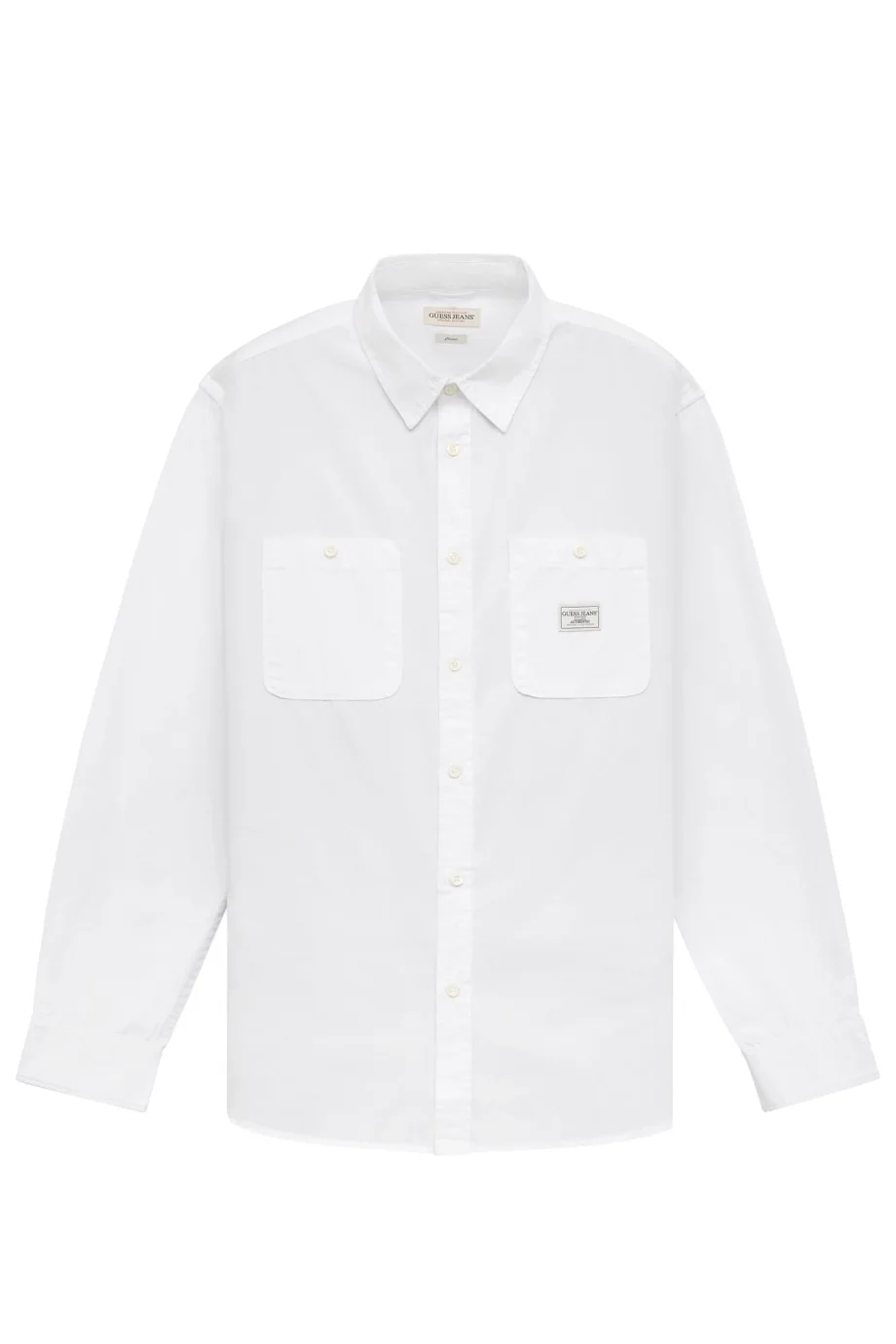 Guess  Erkek Beyaz Regular Fit Gömlek M4YH37WGCF1-G011