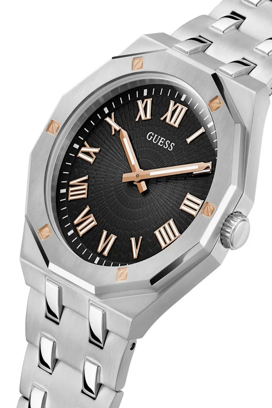 Guess Erkek Metalik Gri Kol Saati GUGW0575G1