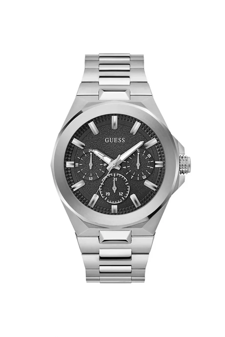 Guess Erkek Metalik Gri Kol Saati GUGW0798G1