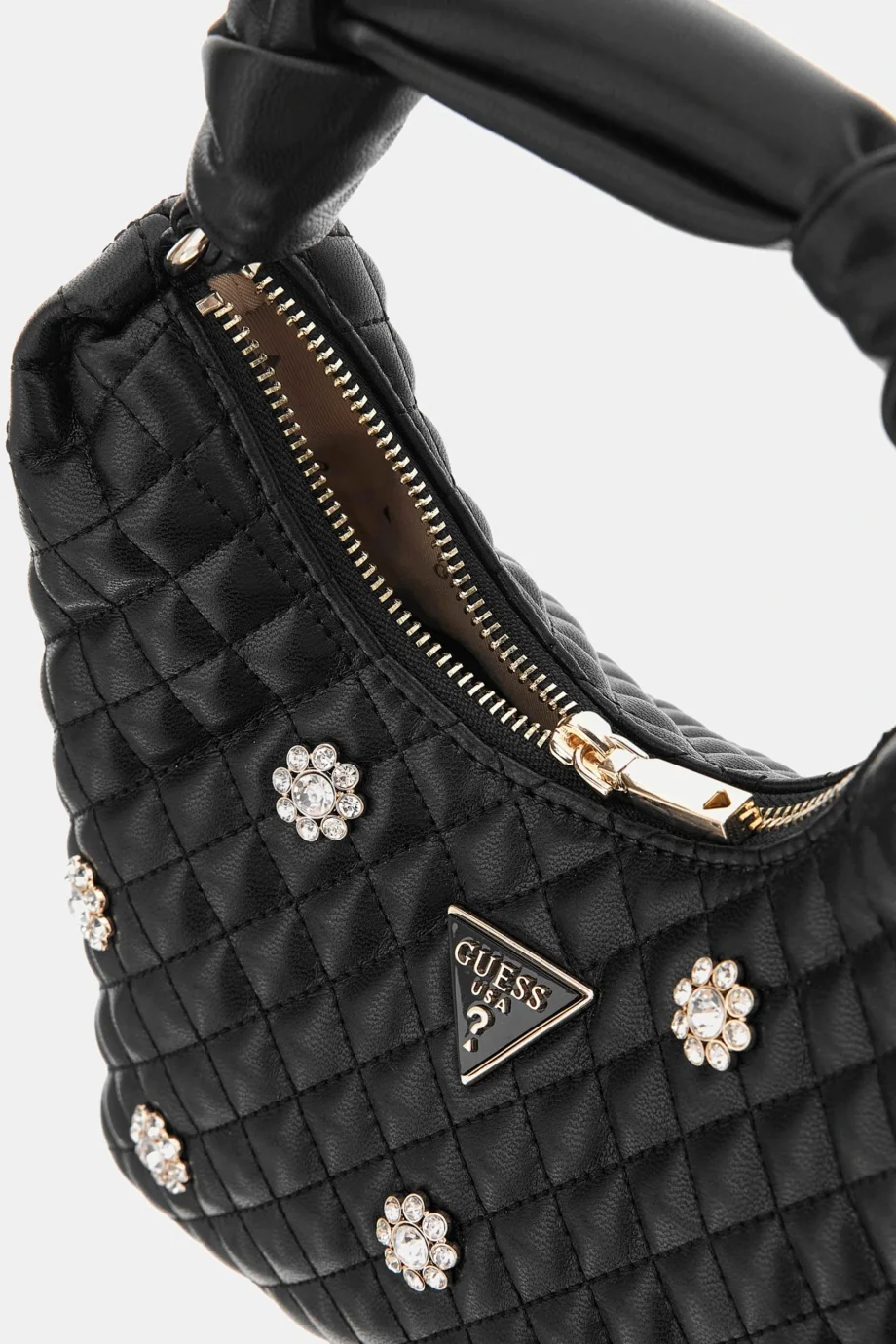 Guess Ever Flap Kadın Siyah Omuz Çantası HWEG8679010-BLA