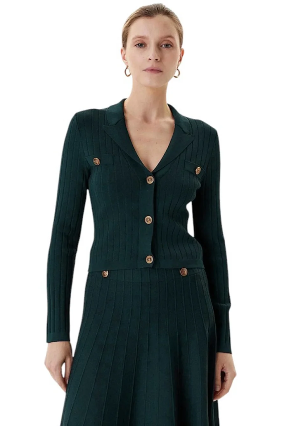 Guess Felicit Kadın Çok Renkli Triko Hırka W5YR11Z0130-A807