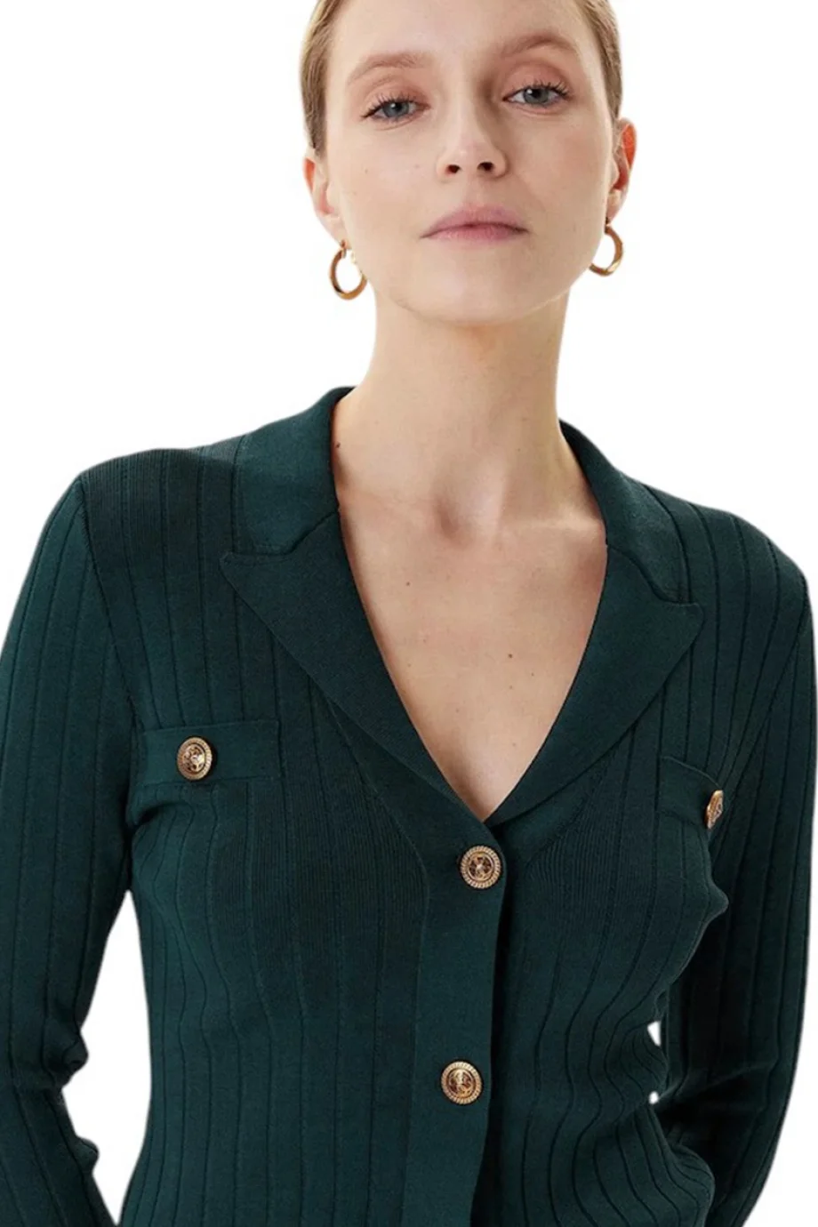 Guess Felicit Kadın Çok Renkli Triko Hırka W5YR11Z0130-A807