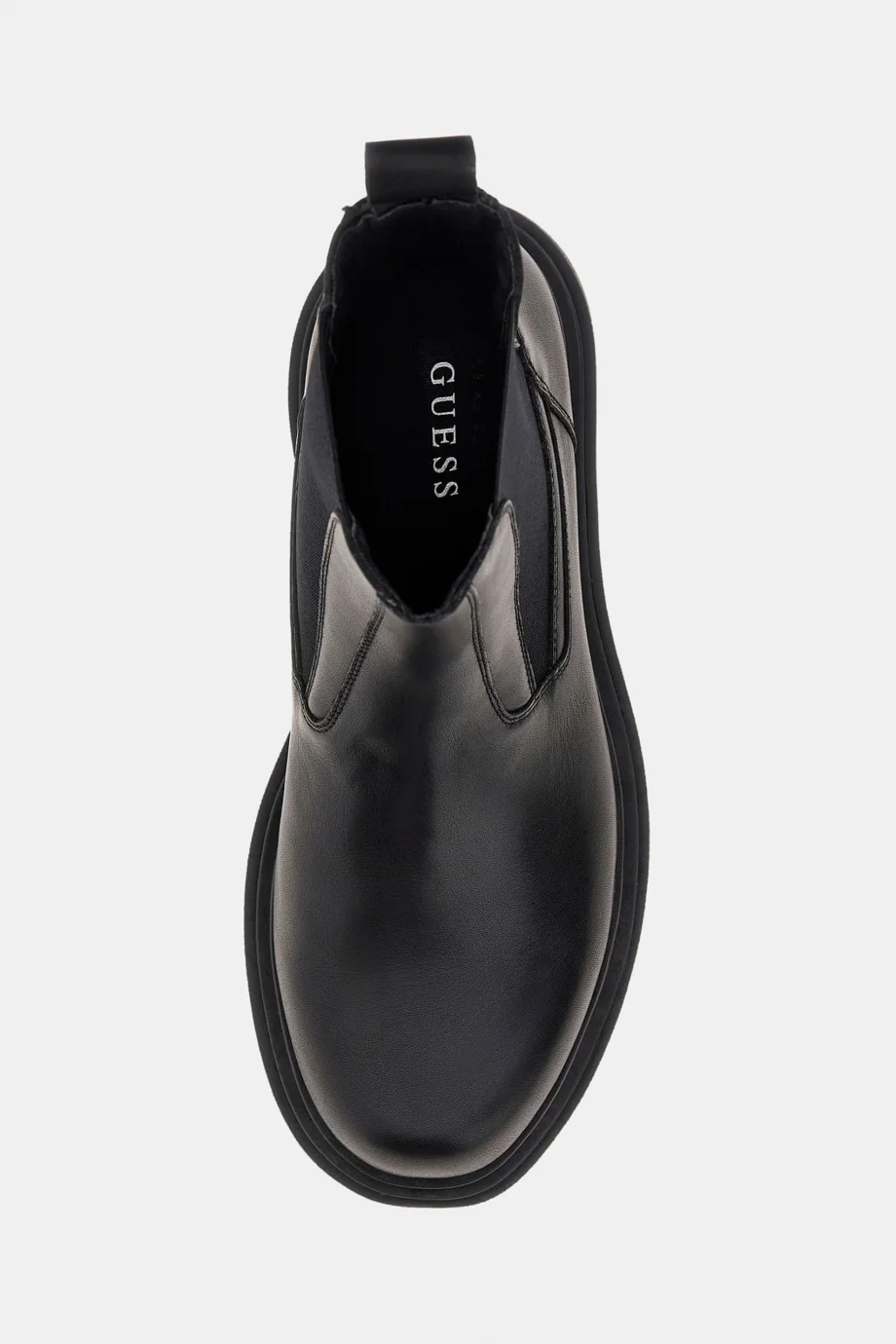Guess Fergie Erkek Siyah Deri Bot FMFFERLEA10-BLACK