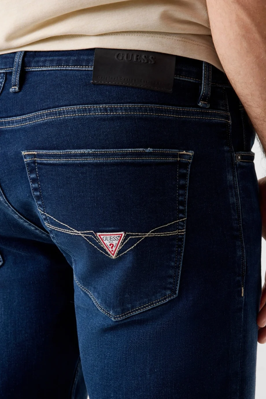 Guess Finnley Erkek Lacivert Jeans M6RAS2D0632-D3NL