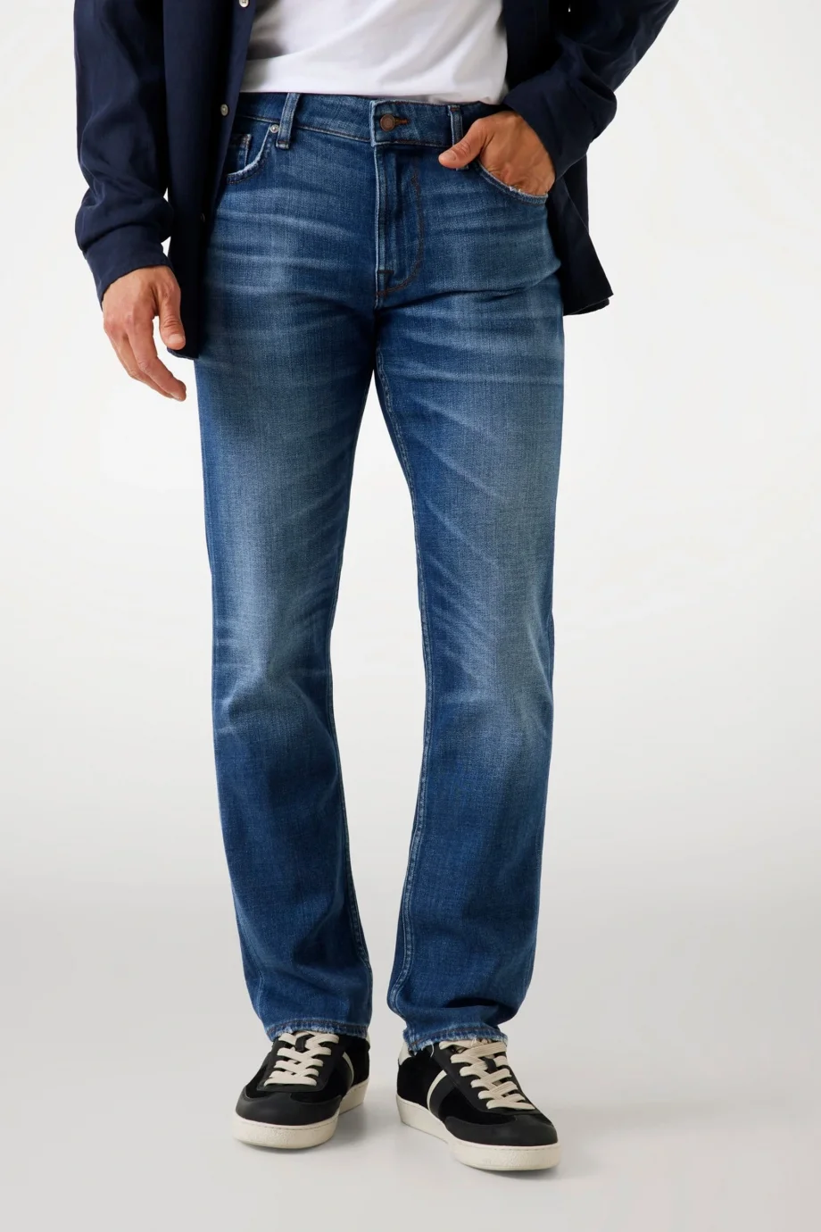 Guess Finnley Erkek Lacivert Slim Fit Jean M5YAS2D5QB1-CULR
