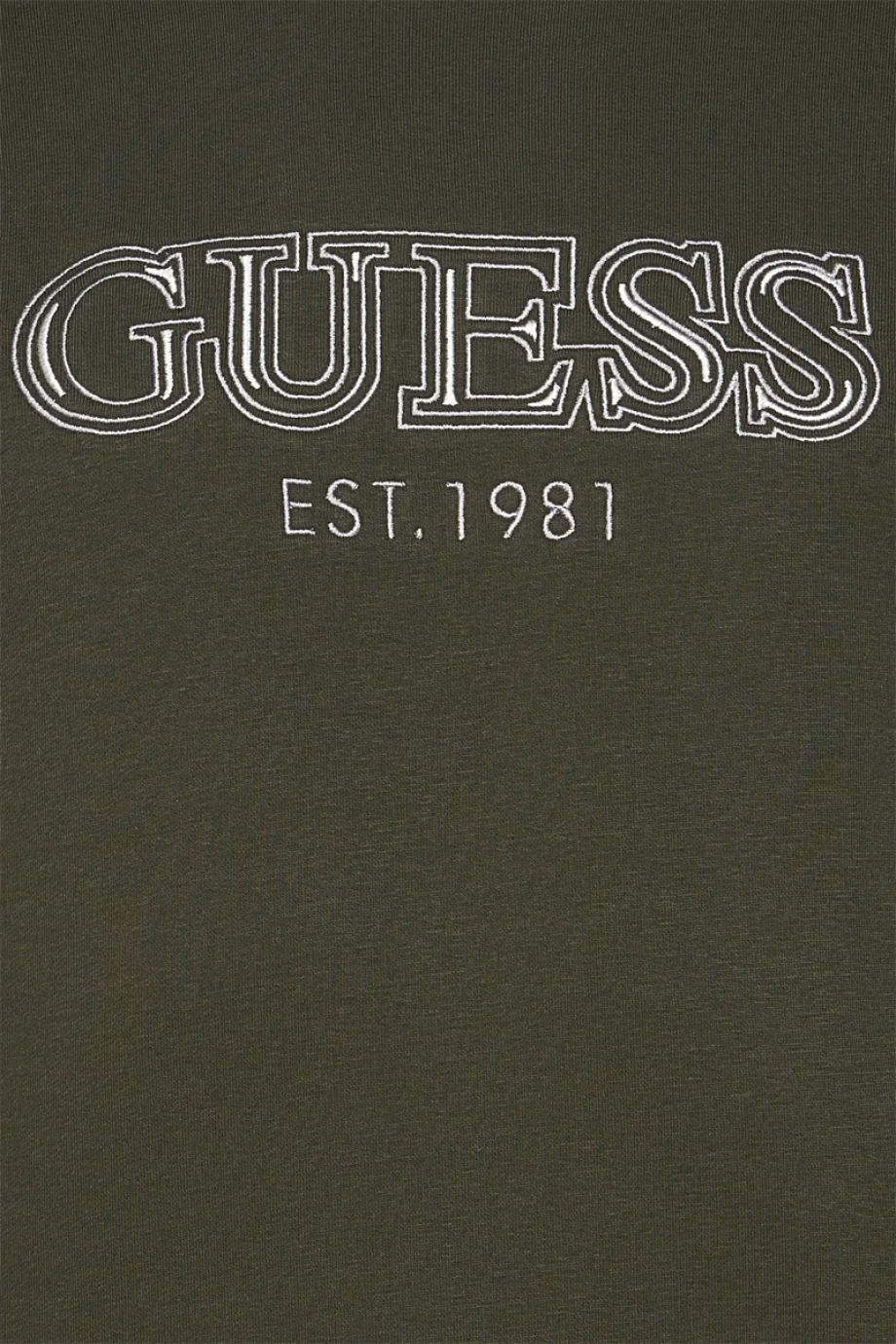 Guess Fleece Erkek Yeşil Sweatshirt M5BQ08K9Z21-A81U