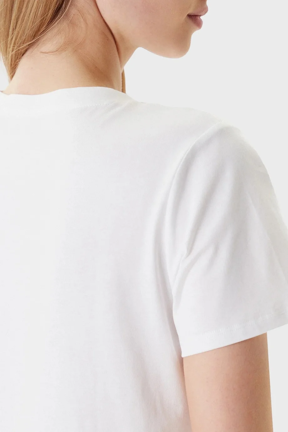 Guess Flower Kadın Beyaz Regular Fit T-Shirt W5YI38I3Z14-G011