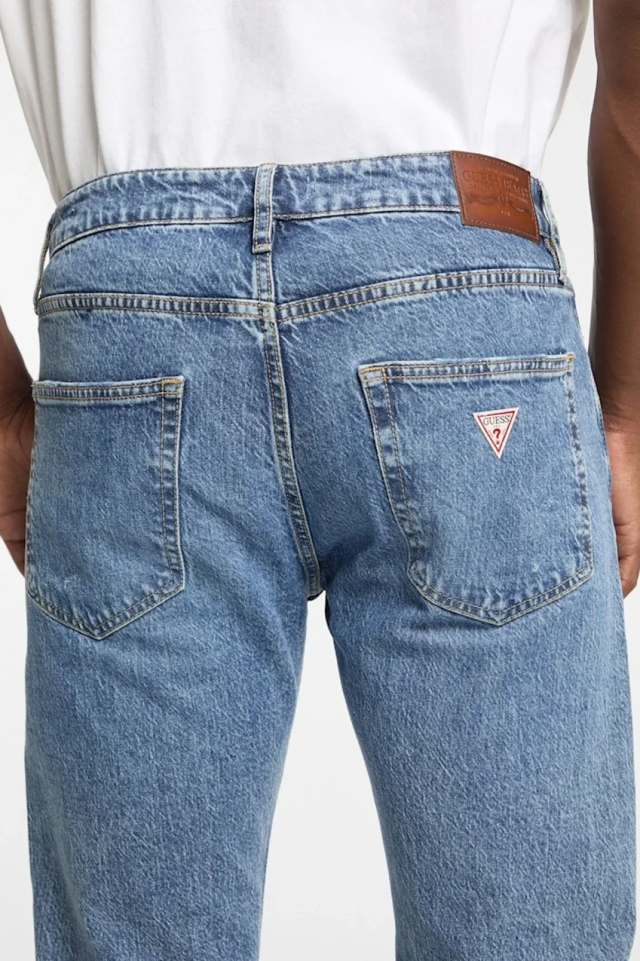 Guess Gj G14 Erkek Mavi Slim Fit Jean M5RA1CD5M52-GDIS