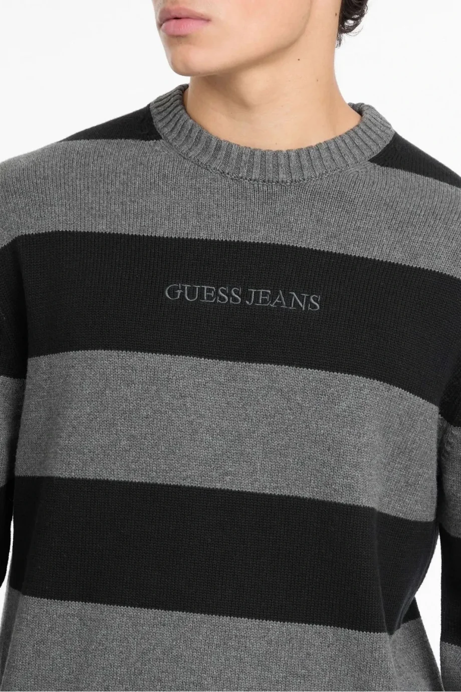 Guess Gj Ls Cn Erkek Siyah Triko M4BR37Z3HM1-S93S