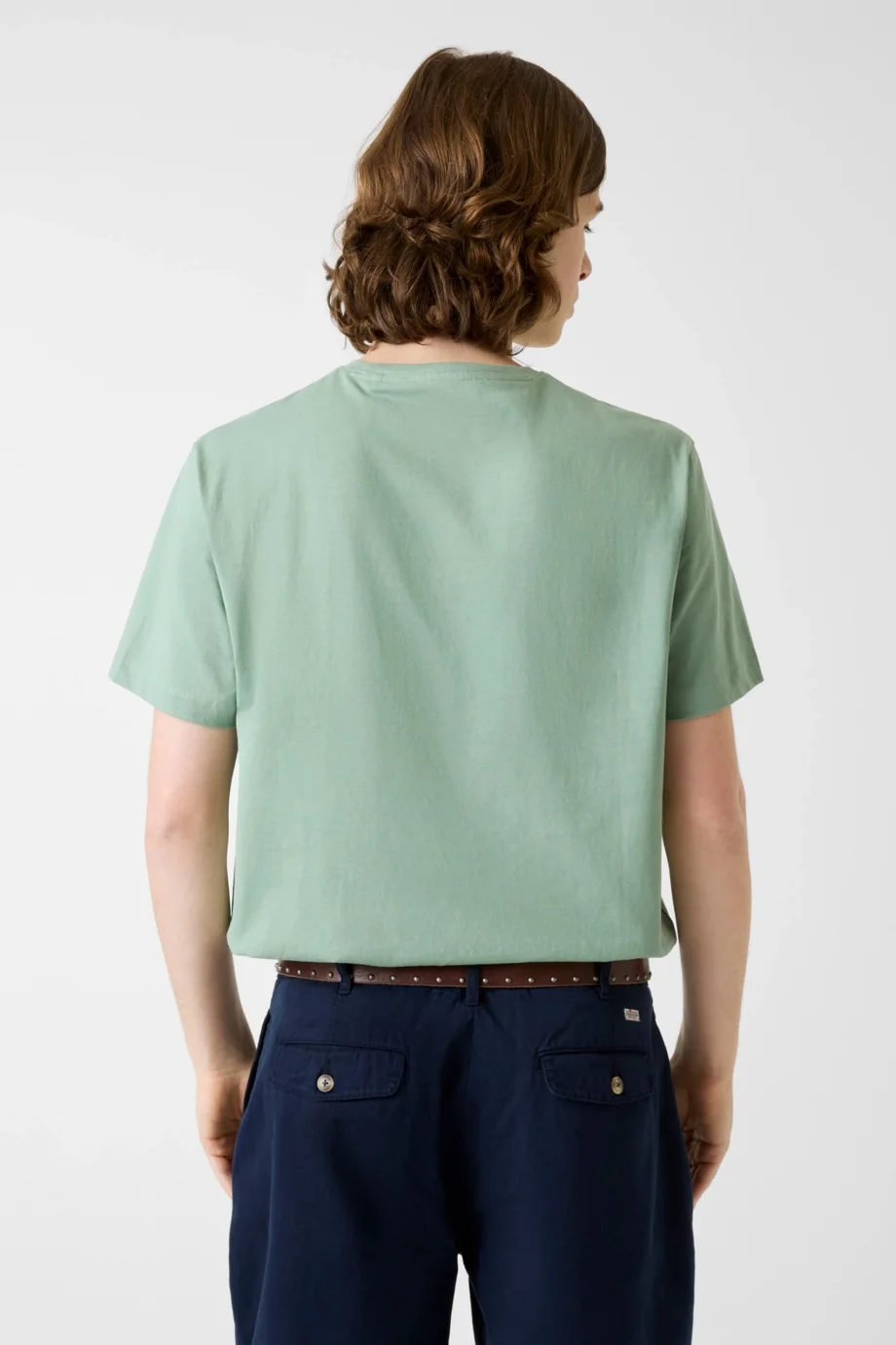 Guess GJ Normal Kesim Tescilli Marka Logolu Erkek Yeşil T-shirt M6RI41K8FQ4-G8FD