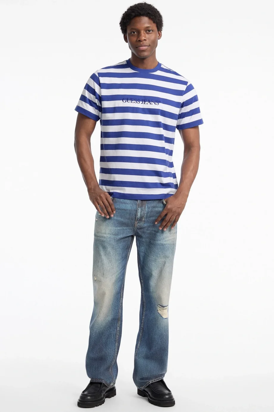 Guess Gj Ss Cn Reg Erkek Çok Renkli Regular Fit T-Shirt M4YI84K9XF1-S7AB